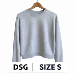DSG Gray Lightweight Pullover Sweatshirt | Size Small
